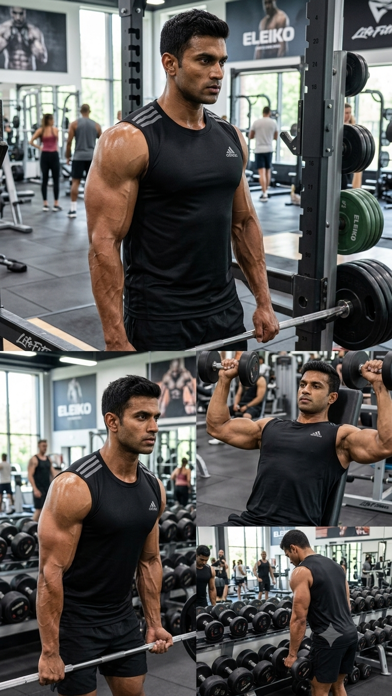 Men's Premium Activewear Sleeveless Training Gym Tee