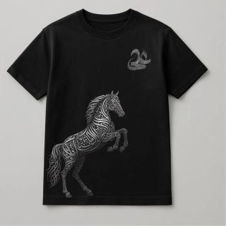 Calligraphy Horse Edition – Muharram T-Shirt