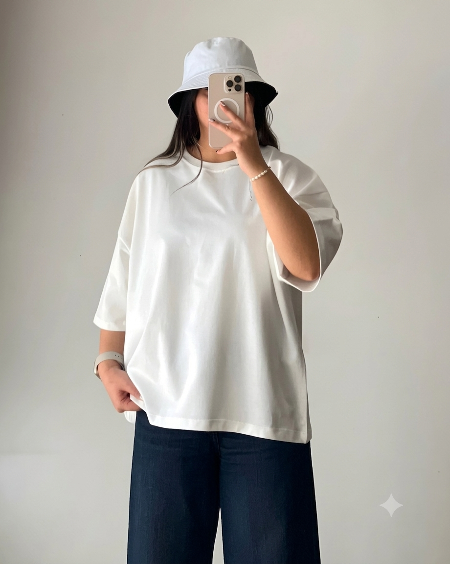 Oversized White T-Shirt